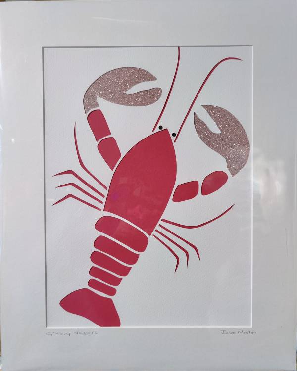 - a , Paper Sculpture by Debs Martin, measuring 37 x 28 cm (H x W) framed at 50 x 43 cm £85